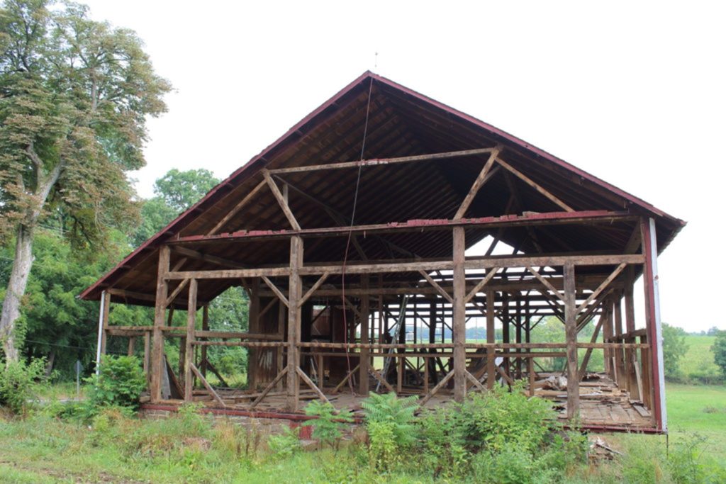 Old barn framework